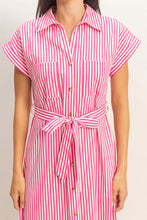 Load image into Gallery viewer, Rest Assured Striped Dress