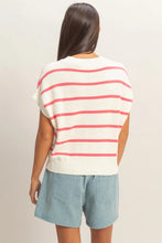 Load image into Gallery viewer, I'll Be There Striped Top