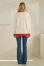 Load image into Gallery viewer, Merry Cloudy Knit Ringer Long Sleeve