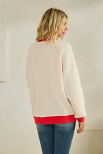 Load image into Gallery viewer, Merry Cloudy Knit Ringer Long Sleeve