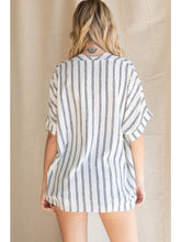 Load image into Gallery viewer, Stripe This Way Short Sleeve Top