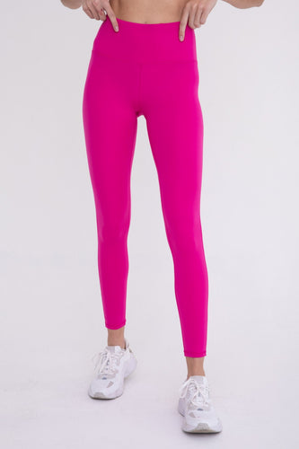 Fired Up Hot Pink Leggings