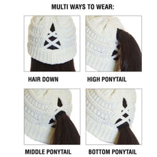 Load image into Gallery viewer, Criss Cross Beanie-4 Colors Available