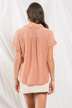 Load image into Gallery viewer, Jade Woven Top-2 Colors Available-Sizes Small-3X