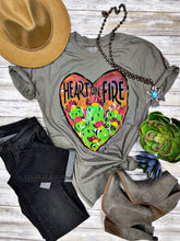 Load image into Gallery viewer, Callie Ann Stelter Heart On Fire Graphic Tee