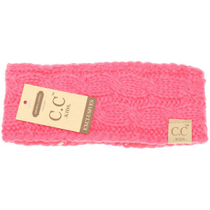 Kids Cable Knit Head Wraps-5 Colors Available