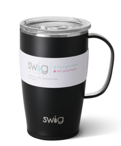Swig 18oz Travel Mug-Matte Black
