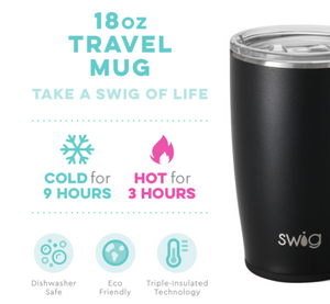 Swig 18oz Travel Mug-Matte Black