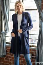 Load image into Gallery viewer, Basic Solid Cardigan-Multiple Colors Available