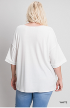 Load image into Gallery viewer, Jaidyn Thermal Short Sleeve Top-3 Colors Available