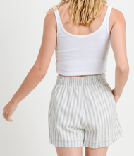 Load image into Gallery viewer, Comfy Me Striped Shorts- 2 Colors Available