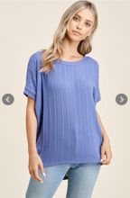 Load image into Gallery viewer, Alexander Short Sleeve Top-5 Colors Available