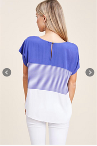 In This Together Color Block Top