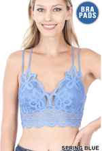 Load image into Gallery viewer, Lace Bralette-NEW Spring Colors
