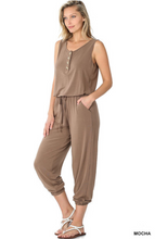 Load image into Gallery viewer, *Deals &amp; Steals* All Set To Go Jogger Jumpsuit-4 Colors Available