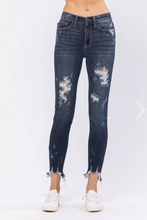 Load image into Gallery viewer, In A Mood Judy Blue Distressed Skinny Jeans