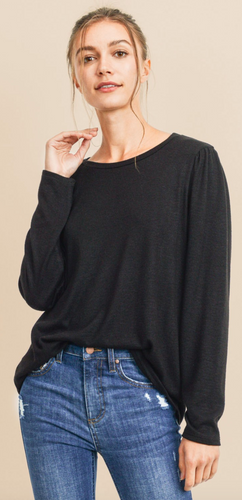 Draw You In Long Sleeve Top