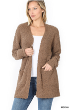 Load image into Gallery viewer, Popcorn Cardigan-3 Colors Available
