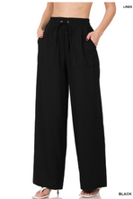 Load image into Gallery viewer, A Walk On The Beach Linen Pants-Multiple Colors Available