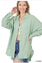 Load image into Gallery viewer, Beachy Raw Edge Long Sleeve-Multiple Colors Available