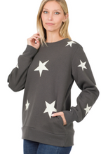 Load image into Gallery viewer, *Deals &amp; Steals* Izzy Star Sweatshirt-Multiple Colors Available