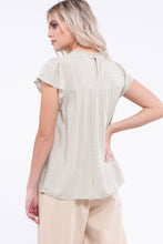 Load image into Gallery viewer, Spring Fever Flutter Sleeve Top-2 Colors Available