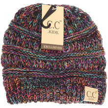 Load image into Gallery viewer, Kids Multi Color Beanies-3 Colors Available
