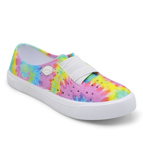 Kids Tie Dye Blowfish Slip On Shoes – Jiggity Jig