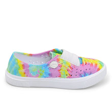 Load image into Gallery viewer, Kids Tie Dye Blowfish Slip On Shoes