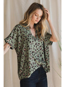 Leopard Lovin' Top-2 Colors Available