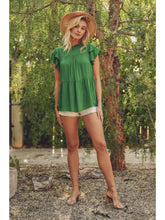 Load image into Gallery viewer, Carmen Peplum Top-2 Colors Available