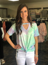Load image into Gallery viewer, Sara Tie Dye Top-3 Colors available-Regular and Plus
