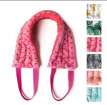 Load image into Gallery viewer, Lemon Lavender Heated Neck Wrap