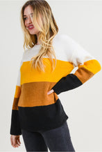 Load image into Gallery viewer, Golden Hour Striped Sweater