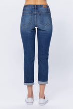 Load image into Gallery viewer, Judy Blue Peek of Thermal Boyfriend Jeans