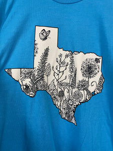 Texas Wild Flowers Graphic Tee