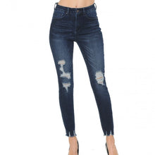 Load image into Gallery viewer, Peyton Distressed Skinny Jeans Medium Wash