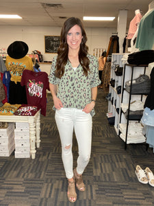 Leopard Lovin' Top-2 Colors Available