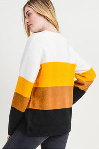 Golden Hour Striped Sweater
