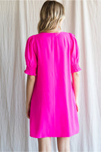 Load image into Gallery viewer, All Your Love Hot Pink Dress