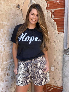 Go Get 'Em Snakeskin Shorts