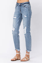Load image into Gallery viewer, Judy Blue Touch Of Magic Boyfriend Fit Bleach Splatter Distressed Jeans