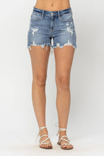Load image into Gallery viewer, Judy Blue Small Town Girl Destroyed Denim Shorts-Small-3XL