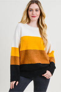 Golden Hour Striped Sweater