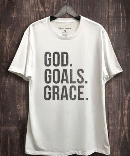 God. Goals. Grace. Graphic Tee