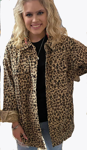 Leopard Flannel Shacket