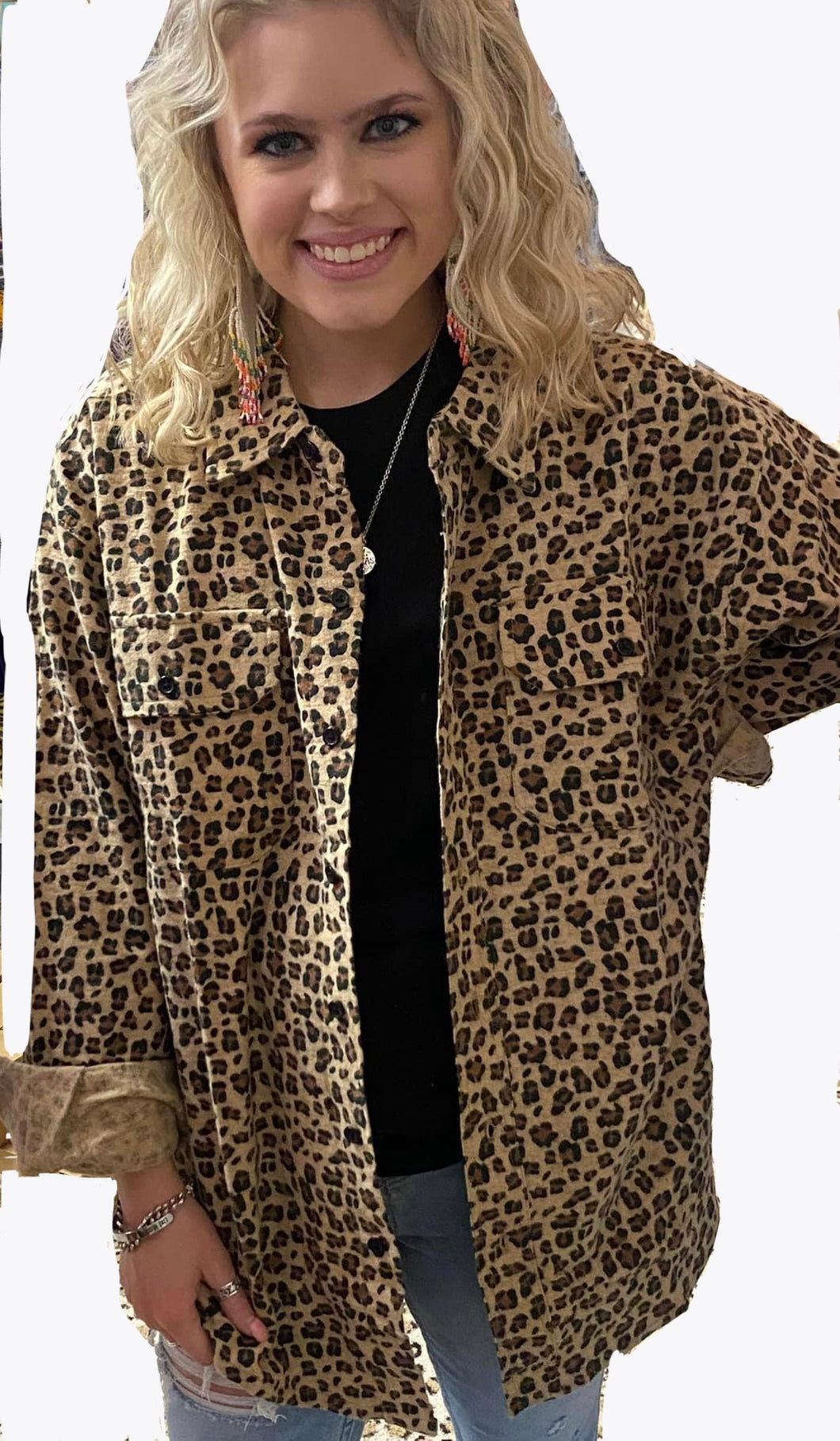 Leopard Flannel Shacket