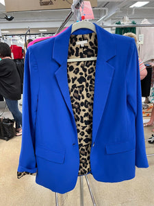 Beauty and Business Leopard Lined Blazer-5 Colors Available