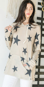 Star of the Show Oversized Long Sleeve Top