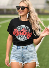 Load image into Gallery viewer, Raiders Leopard Graphic Tee